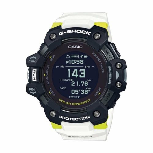 Casio Montre Blanc Digital Hommes G-Shock Gbd-H1000-1a7er