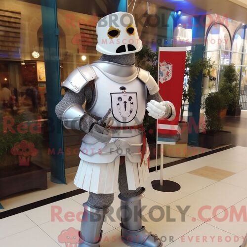 Costume Mascotte Redbrokoly De Lynx Bleu Ciel Habillé D Un Manteau Et De Porte-Documents