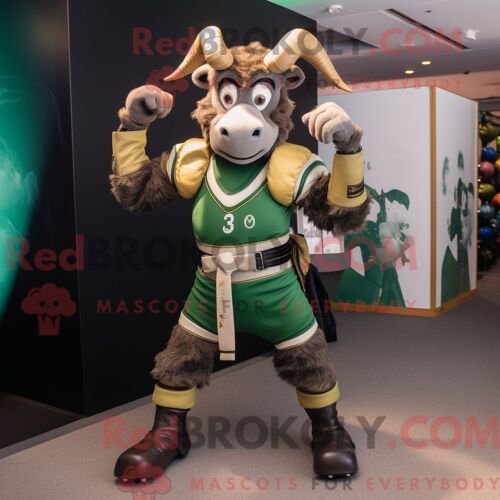 Mascotte Redbrokoly De Boule De Pétanque Noire Costume De Personnage Habillé Avec Un Jean Maman Et Des Sacs À Main