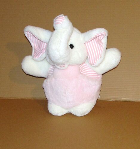 Peluche Elephant Blanc Rose Althans Doudou Elephant Le Tout Mignon