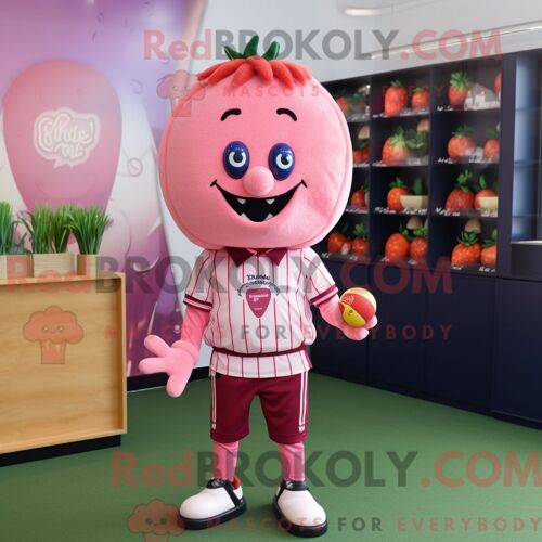 Costume Mascotte Redbrokoly De Gi Joe Jaune Citron Personnage Habillé Avec Un Bermuda Et Des Ceintures