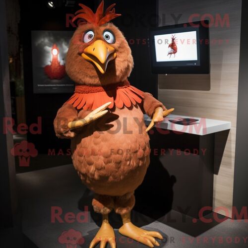 Personnage De Costume De Mascotte Redbrokoly De Porc-Épic Vert Citron Habillé Avec Un Pantalon De Costume Et Des Montres Intelligentes