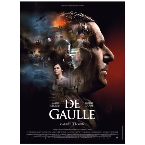 Affiche Cinéma Originale "De Gaulle" 120x160cm Pliée
