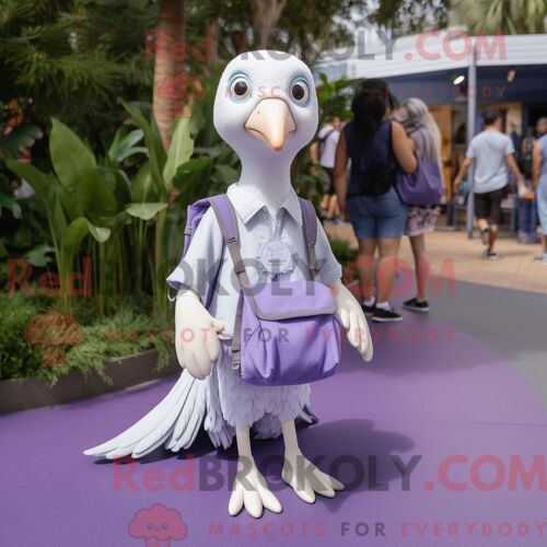 Costume Mascotte Redbrokoly De Thylacosmilus Noir Personnage Habillé Avec Une Jupe-Culotte Et Des Bandeaux