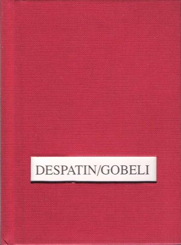 Despatin-Gobeli - Espace Photographique De Paris 7 Septembre - 10 Octobre 1993