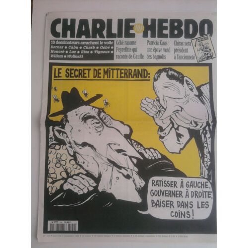 Charlie Hebdo  N° 124 : Le Secret De Mitterrand