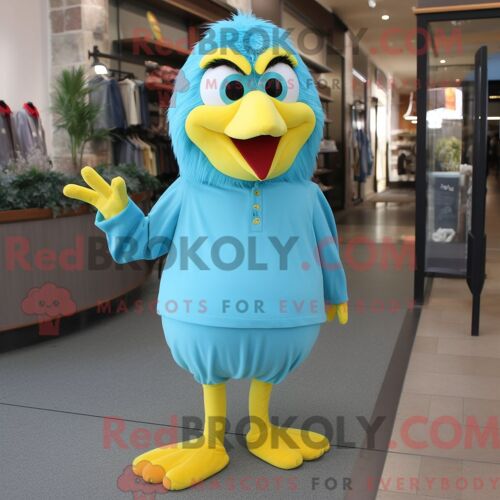 Costume Mascotte Redbrokoly De Bouquet De Fleurs Personnage Habillé Avec Une Jupe Et Des Colliers