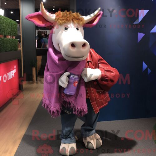 Costume De Mascotte Redbrokoly De Peach Dingo Personnage Habillé D Un Legging Et De Coussinets De Pieds