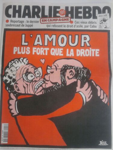Charlie Hebdo  N° 258 : L'amour Plus Fort Que La Droite