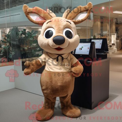 Personnage De Costume De Mascotte Redbrokoly De Gâteau De Mariage Rouille Habillé Avec Une Chemise Et Des Chapeaux En Flanelle