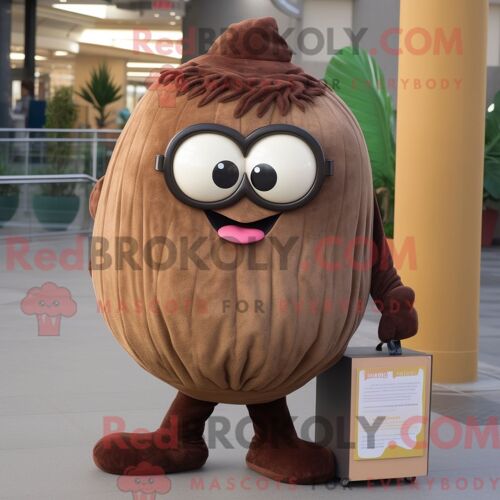Personnage De Costume De Mascotte Redbrokoly De Bouclier Celtique Vert Citron Habillé D Un Short En Jean Et De Pochettes De Costume