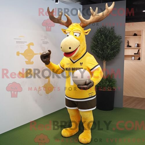 Personnage De Costume De Mascotte Redbrokoly De Gâteaux De Crabe Bleu Sarcelle Habillé Avec Un Jean Et Des Coussinets De Pied