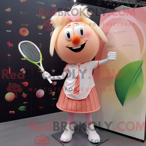 Costume De Mascotte Redbrokoly De Gâteau De Mariage En Argent Personnage Habillé Avec Un Rash Guard Et Des Pochettes