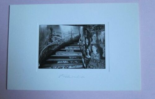 Carte Postale : Thierry Colin, Peintures En Sous-Sol, Métro Montmartre