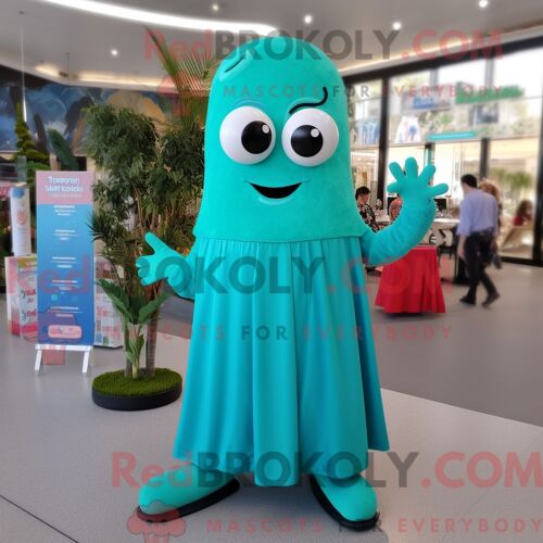 Costume De Mascotte Redbrokoly De Bae Rose Personnage Habillé D Une Robe De Cocktail Et De Coussinets De Pieds