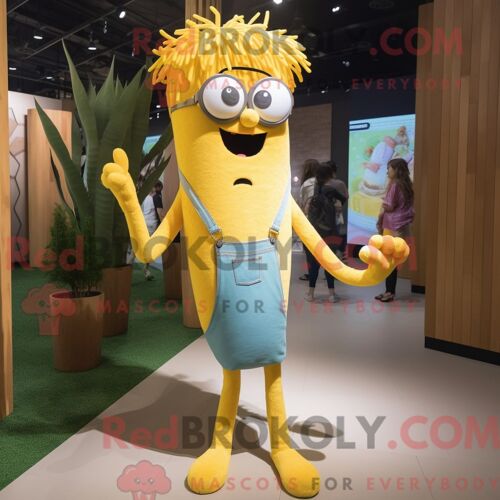 Costume Mascotte Redbrokoly De Zébu Violet Personnage Habillé Avec Un Legging Et Des Gants