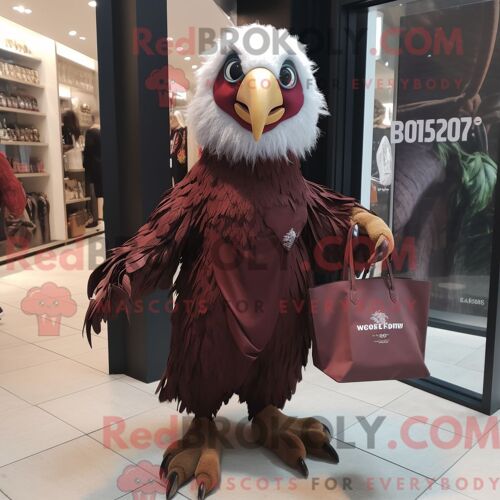 Costume De Mascotte Redbrokoly De Poulet Au Beurre Jaune Personnage Habillé D Une Robe Taille Empire Et De Sacs Messager