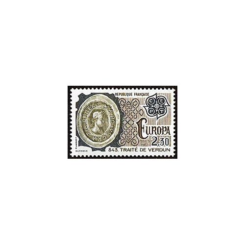 Traité De Verdun 843