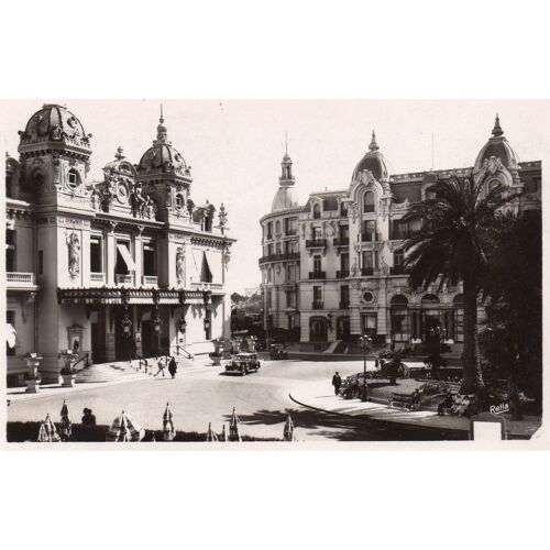 Monaco - Monte Carlo, Le Casino Et L' Hôtel De Paris, Animée