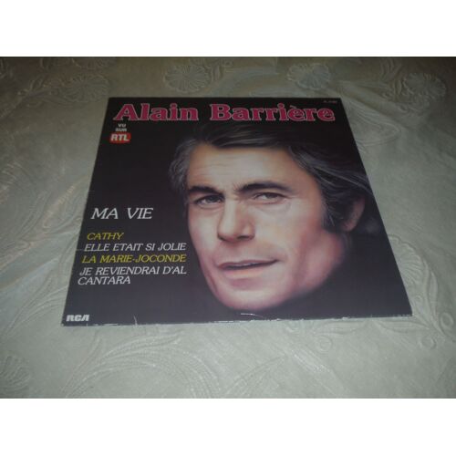 Alain Barriere - Ma Vie - Vinyle 33t - Vu Sur Rtl