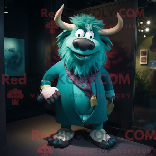 Personnage Mascotte Redbrokoly De Radis Olive Habillé Avec Une Chemise Oxford Et Des Bracelets