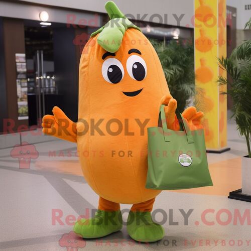 Costume De Mascotte Redbrokoly De Salade César Beige Personnage Habillé D Un Cardigan Et D Épingles À Châle