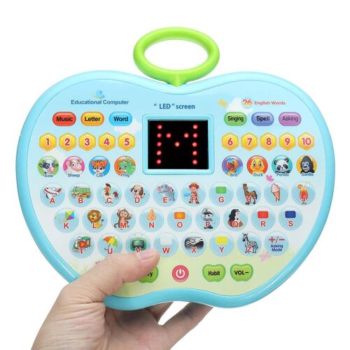 Machine d'apprentissage pour enfants, jouets multifonctions, ordinateur Portable, tablette d'apprentissage, jouet éducatif pour enfants, écran LED