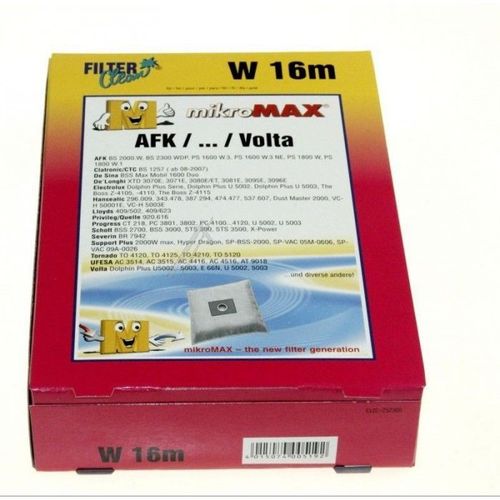 W16m Sac Aspi Non Tissé X4+2 Filtres