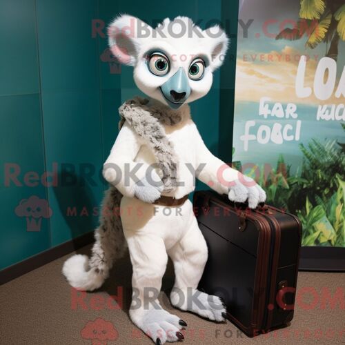Personnage De Costume De Mascotte Redbrokoly Gold Ice Habillé Avec Une Veste De Moto Et Des Coussinets De Pied