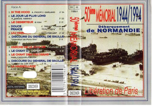 50 Memorial 1944/1994 Debarquemen De Normandie
