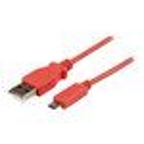 StarTech.com Câble de charge /synchronisation mobile USB A vers Micro B slim de 1 m - Cordon USB 2.0 pour smartphone / tablette M/M - Rose - Câble USB - Micro-USB de type B (M) pour USB (M) - USB 2.0 - 1 m - rose