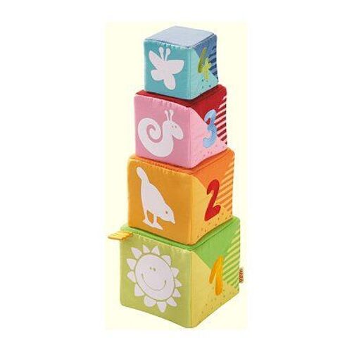 Empilable - Cubes Multicolores