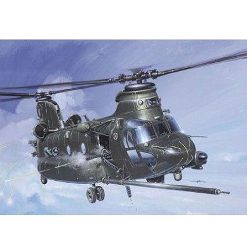 Maquette Hélicoptère : Mh-47 Esoa Chinook-Italeri