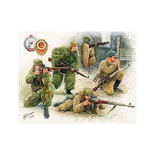 Figurines 2ème Guerre Mondiale : Tireurs D'élite Soviétiques