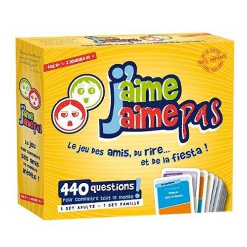 J'aime - J'aime Pas : Jeu De Cartes
