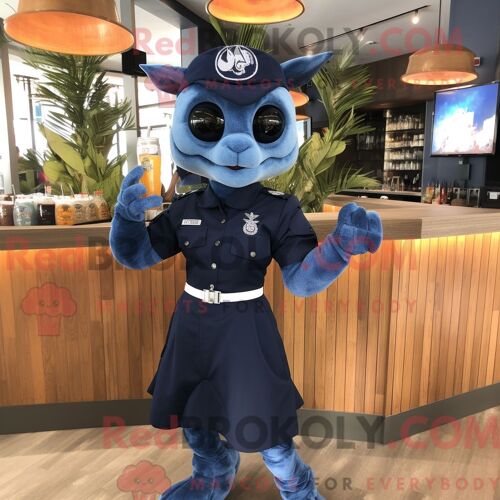 Costume De Mascotte Redbrokoly De Navy Seal Habillé D Une Robe De Cocktail Et De Pinces À Cheveux