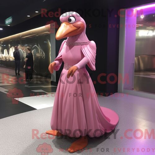 Costume De Mascotte Redbrokoly De Paresseux Vert Forêt Personnage Habillé Avec Une Jupe Plissée Et Des Boutons De Manchette