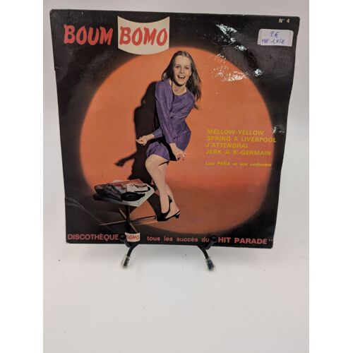 Vinyle 45 Tours Boum Bomo : Mellow-Yellow / Spring A Liverpool… (Luis Pena) En Fourreau