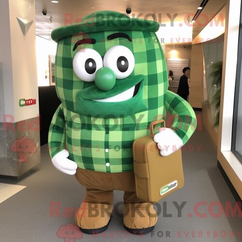 Costume De Mascotte Redbrokoly De Chevalier Médiéval Cyan Habillé D Une Mini Robe Et De Bracelets De Cheville