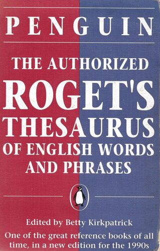 Thesaurus Of English Words And Phrases (Penguin Reference Books) - 1088 Pages - Penguin Books (1990)