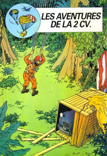 Les Aventures De La 2 Cv - Citröen/Tintin. 0