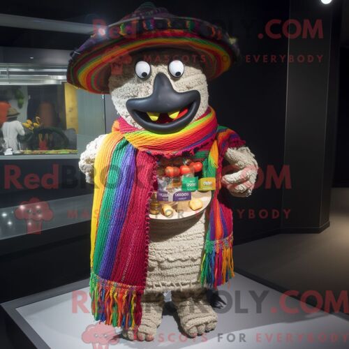 Personnage De Costume De Mascotte Redbrokoly Rust Strongman Habillé Avec Un Sweat À Capuche Et Des Montres Numériques