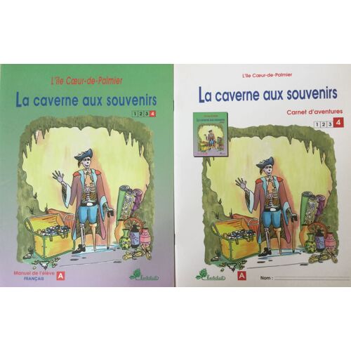 LÎle Coeur De Palmier La Caverne Aux Souvenirs, Manuel Et Carnet DAventures Français