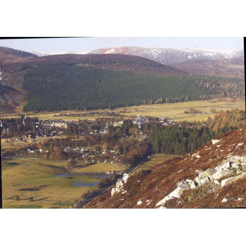 Cairngorms National Park, Braemer Village Nestled In The Hill
