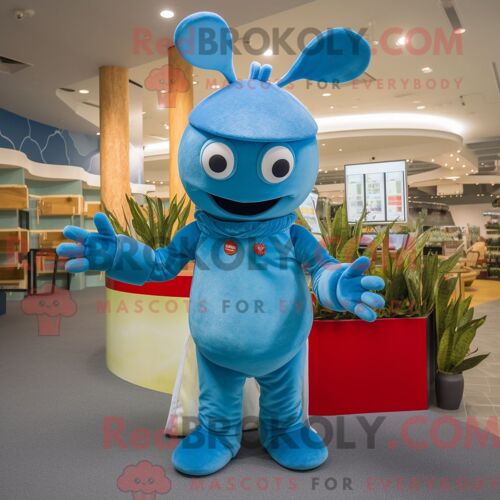 Costume De Mascotte Redbrokoly D Olive Yeti Habillé D Une Combishort Et De Ceintures De Smoking