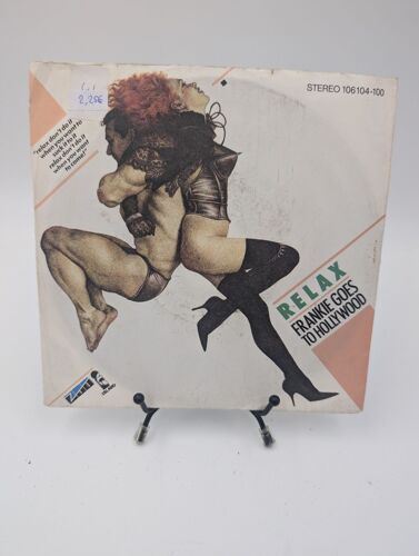 Vinyle 45 Tours Frankie Goes To Hollywood : Relax En Fourreau
