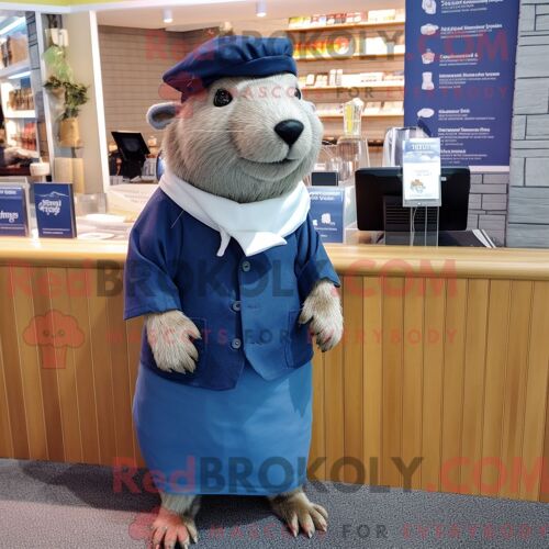 Mascotte Redbrokoly D Âne Orange Costume De Personnage Habillé Avec Une Blouse Et Des Pinces À Cheveux