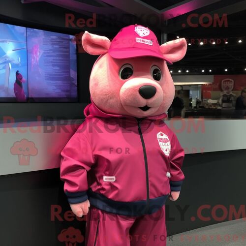 Costume De Mascotte Redbrokoly De Soldat De L Armée Bleu Sarcelle Habillé Avec Un Short Et Des Épingles À Châle