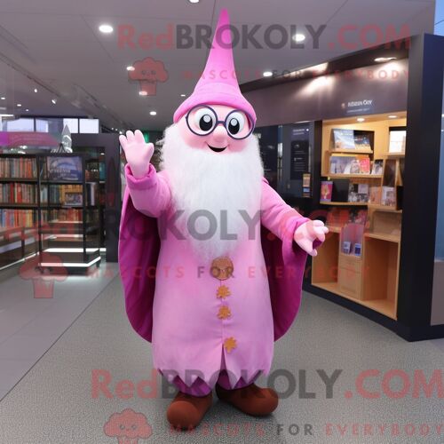 Costume De Mascotte Redbrokoly De Cochon D Inde Marron Habillé D Un Short Et De Châles