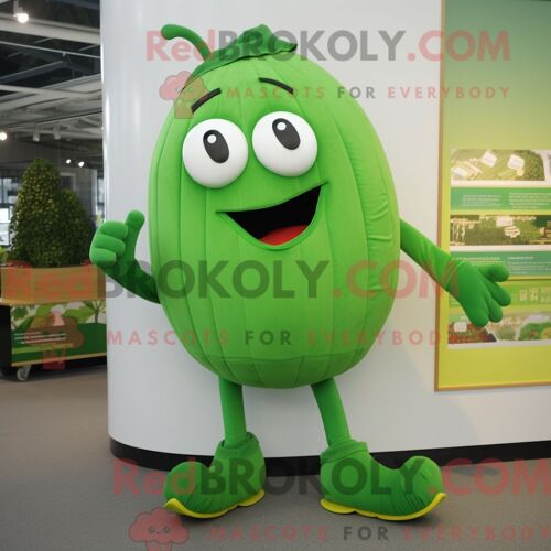 Costume Mascotte Redbrokoly De Canari Lavande Personnage Habillé Avec Une Barboteuse Et Des Bonnets